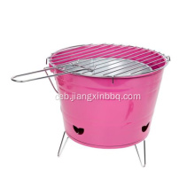 10 Pulgada nga Portable Charcoal Bucket BBQ